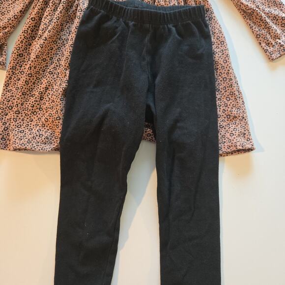 Cat & Jack Dress Outfit Leopard 2T - Picture 3 of 4